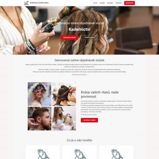 Úvodní stránka webu